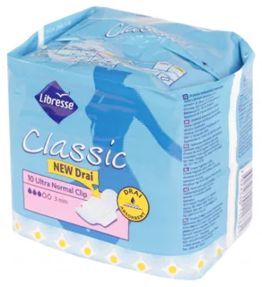 Libresse Classic Ultra Normal Dry Sanitary Pads 10 pcs — photo 6