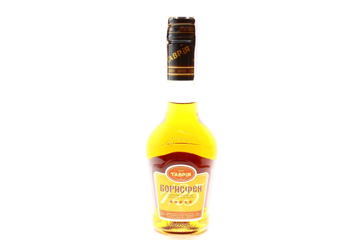 Tavriia Borysfen Cognac 5 Stars 0.25L