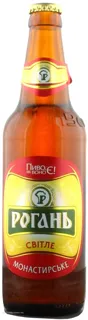 Rogan Monastyrske Light Beer Pasteurized Glass Bottle 5.5% 500ml — photo 4