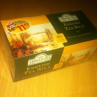 Ahmad Tea English No.1 Black Tea 40 Bags — photo 3