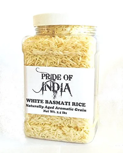 Pride Of India Рис басматі подовжений ароматний, 2,5 фунт