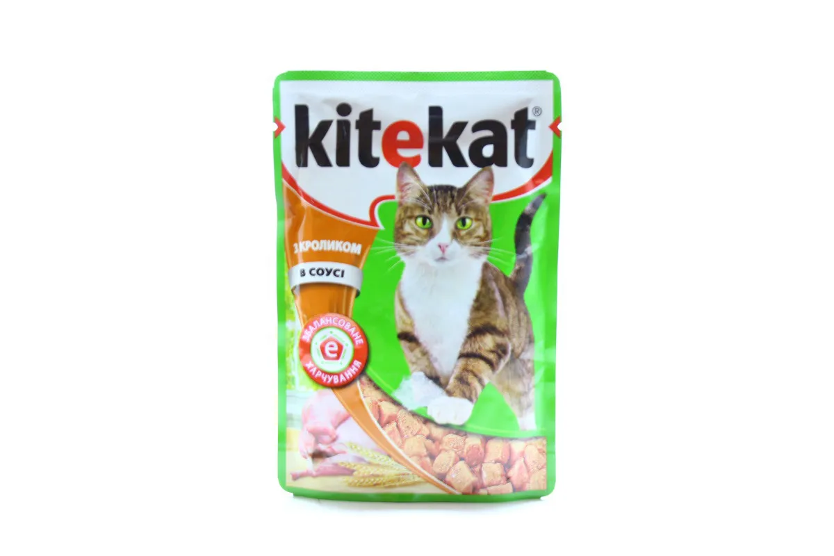 Kitekat Cat Food Rabbit in Sauce 100g Pouch