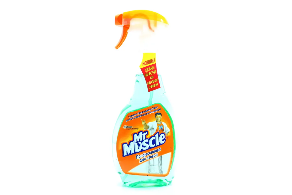 Mr.muscle Professional Glass Cleaner with Ammonia Spray 500 ml
