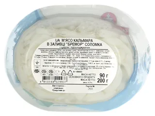 Santa Bremor Squid Meat Strips in Sauce, Vacuum Pack 200g — photo 6