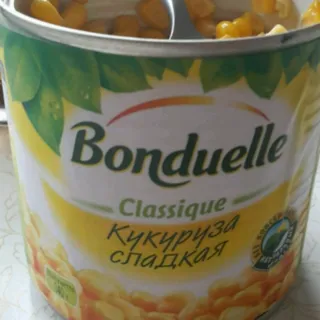 Bonduelle Tender Canned Corn Tin 340g — photo 5