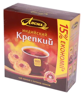 Lisma Indian Black Tea 1.8g x 100 pcs — photo 4
