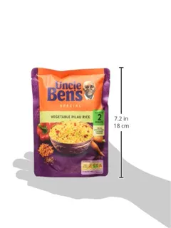 Uncle Bens Special Vegetable Microwave Rice Pilaf — photo 4