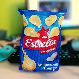 Estrella Sour Cream & Onion Chips 160g — photo 2