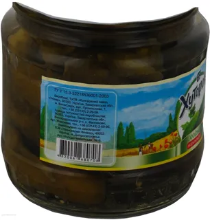 Khutorok Pickled Cucumbers 3-6cm 475g x8 — photo 4
