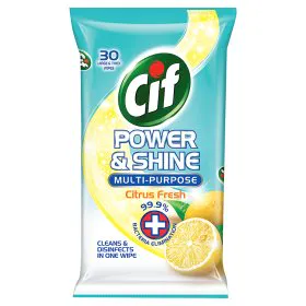 Cif Nourishing and Shine Fresh Citrus Antibac Wipes — photo 2