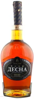 Shustov Desna Cognac 4 stars 40% glass bottle 0.5L — photo 4