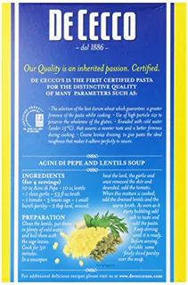De Cecco Acini di Pepe Pasta, 16 oz (5 pack) — photo 6