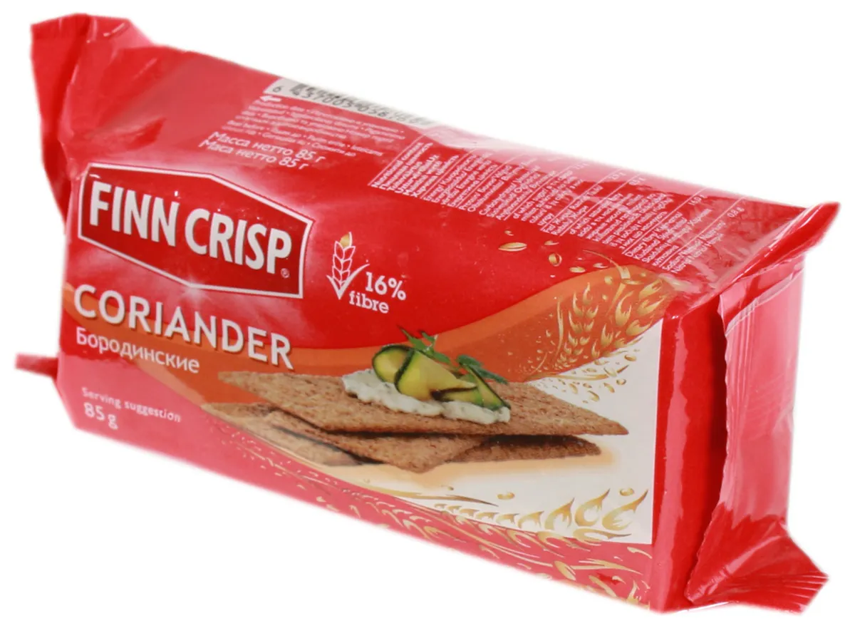 Finn Crisp Rye Rusks 85 g Coriander