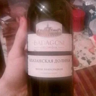 Badagoni Alazani Valley White Semi-Sweet Wine 0.75L — photo 8