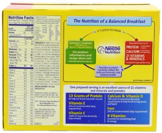 Nestle Carnation Breakfast Essentials Rich Milk Chocolate Drink, 1.26 oz (30 pack) — photo 2