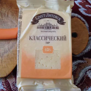 Brest-Litovsk Classic Cheese 45% 210g — photo 2