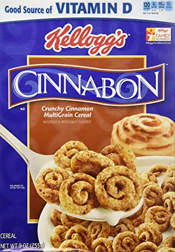 Kelloggs Cinnabon 9oz (255g) (1 pc)