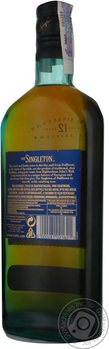 Віскі Dufftown 40% 12 років 700 мл скляна пляшка Шотландія