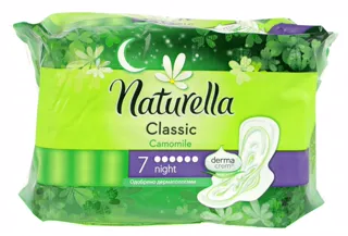 Naturella Camomile Classic Night Sanitary Pads 7pcs — photo 2