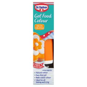 Dr Oetker Neon Orange Food Gel Colour — photo 3
