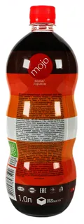 Mojo Cola-Orange Drink with Orange Juice Non-Alcoholic Carbonated Pasteurized 1L — photo 2