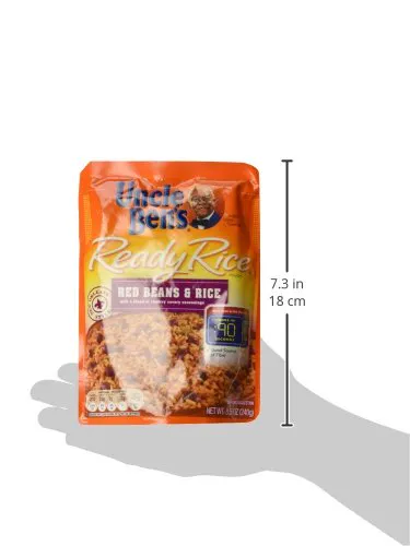 Uncle Bens Ready Rice, Beans & Red Rice, 8.5oz (6 pack)