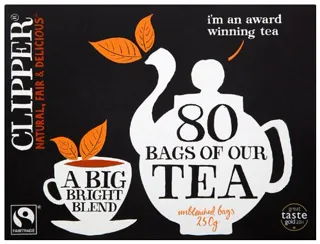 Clipper Fairtrade 80 Bags 250G — photo 4
