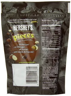 Hersheys Milk Chocolate with Almonds Bag, 8 oz — photo 4