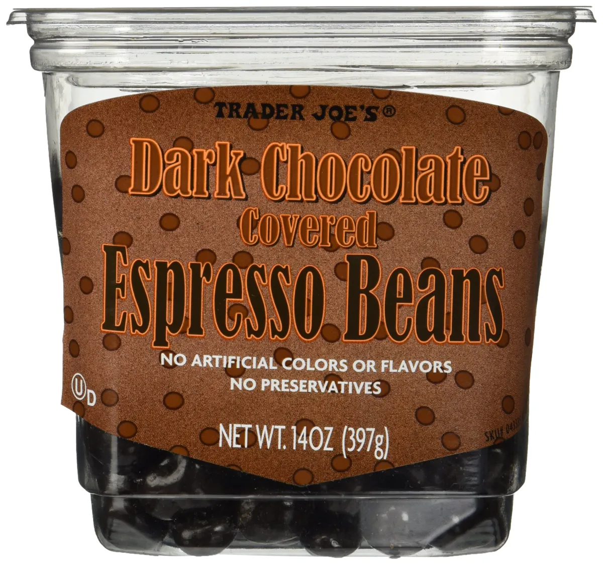 Trader Joes Термний шоколад з кавовими зернами Espresso 14 унцій