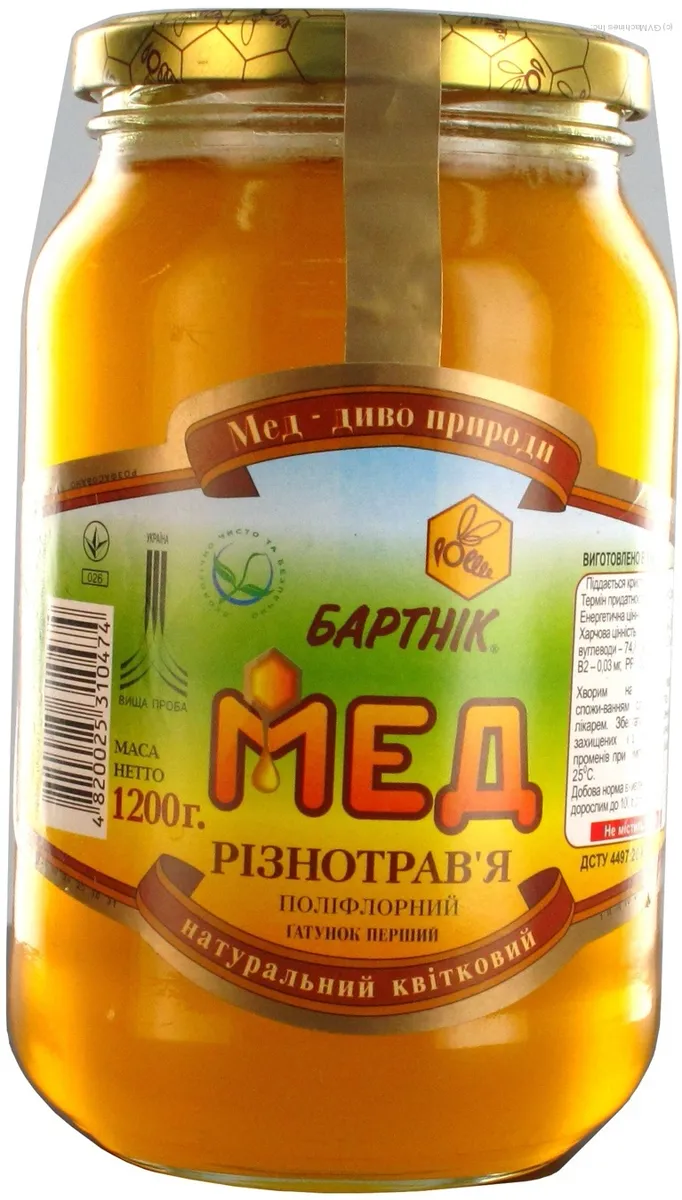 Bartnik Polyfloral Wildflower Honey First Grade 1200g