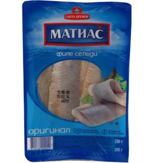 Santa Bremor Matias Original Herring Fillet Thermopack 250g — photo 4