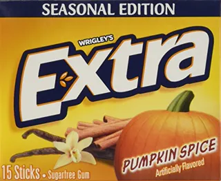 Wrigleys Extra Seasonal Pumpkin Spice Sugar-Free Chewing Gum 15 — photo 2