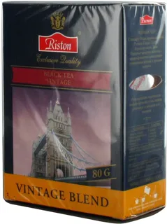 Riston Vintage Blend Ceylon Black Leave Tea 80g Sri Lanka — photo 7