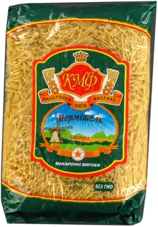 Kiev Pasta 1 kg pack. Thin Vermicelli — photo 3