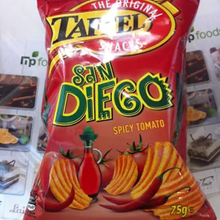 San Diego Potato Chips Tomato Flavor 75g — photo 2