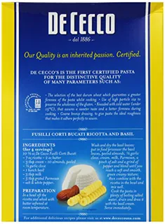 De Cecco Fusilli Corti Bucati Pasta, 16 oz (5 pack) — photo 6