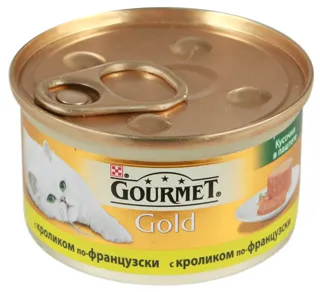 Purina Gourmet Gold cat food rabbit pâté chunks 85g — photo 4