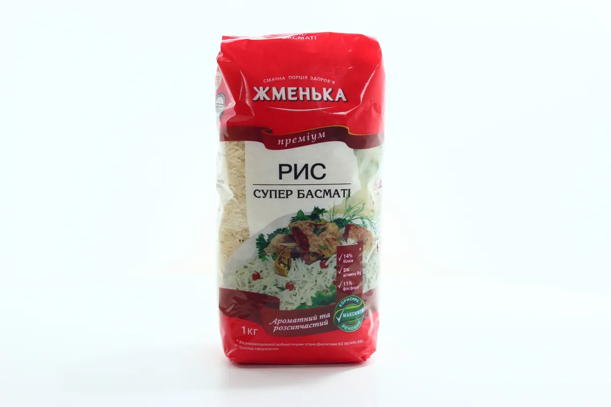 Zhmenka Rice Super Basmati Premium Gusset Bag 1kg