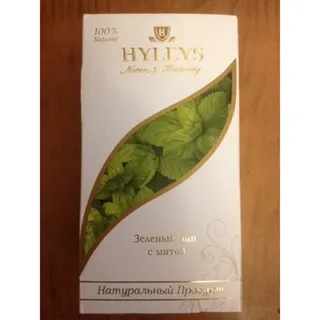 Hyleys green tea blend of Ceylon and Chinese baihao tea with mint 25x1.5g Sri Lanka — photo 10