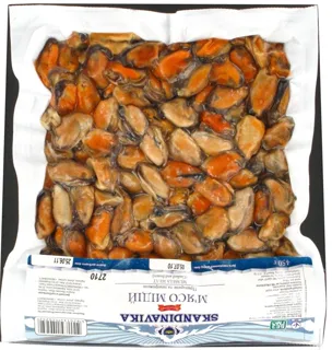 Skandinavika Cooked Mussel Meat 450g — photo 2