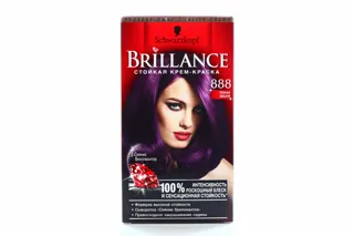 Brillance Hair Dye Dark Cherry 888 — photo 2