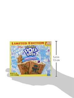 Kelloggs Pop-Tarts Frosted Gingerbread (Limited Edition) - 12 Cookies, 21.1 oz Box — photo 4