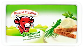 Vesela Korivka processed cheese with herbs 60% 180g tray — photo 4