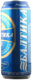 Baltika Classic No. 3 Light Pasteurized Beer Can 4.8% 500ml — photo 7