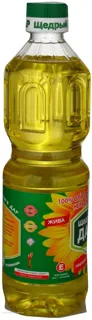 Shchedryi Dar Sunflower Oil First Cold Press 500ml — photo 3
