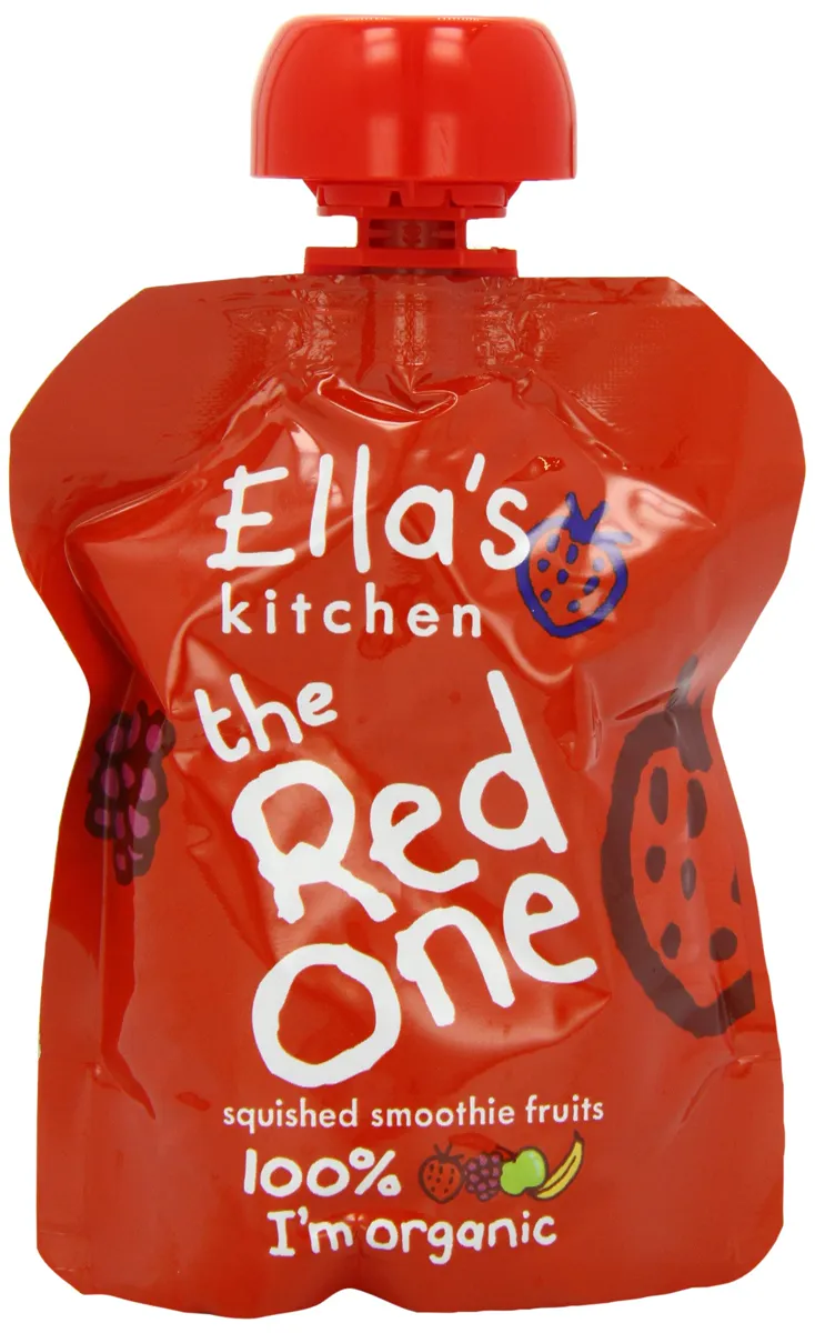 Ellas Kitchen Червоний підлесник фрукти 90 г органічний