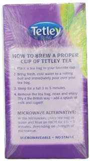 Tetley British Blend Premium Black Tea, 80 Bags, 7 oz (Pack of 6) — photo 11