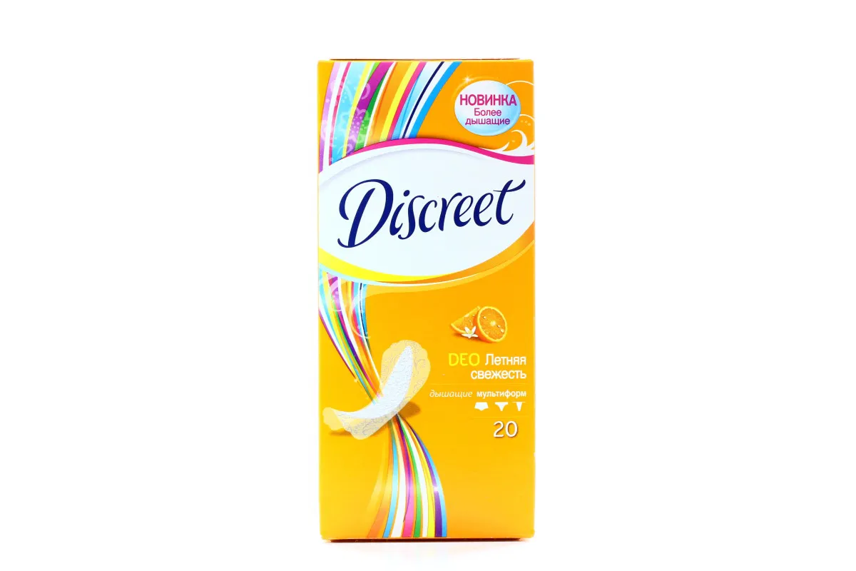Discreet Deo Summer Fresh Multiform Daily Pantyliners 20 pcs