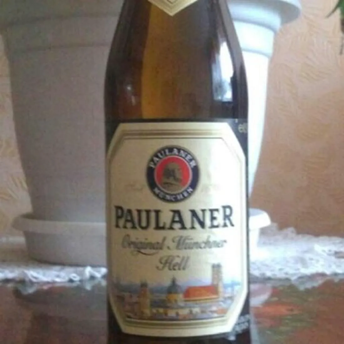 Paulaner Original Munich Light Beer Pasteurized Glass Bottle 4.9% 500ml