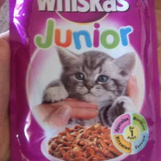 Whiskas корм для кошенят з куркою в соусі 100г — фото 3